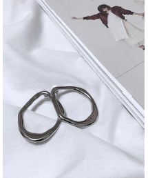 ecrum | ecrum big circle pierce(ピアス（両耳用）)