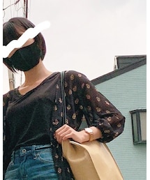 AZUL by moussy | 羽織でもワンピースでも使える！(ワンピース/ドレス)