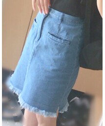 no brand | デニムスカート