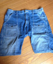 GU | デニムハーフパンツ(デニムパンツ)