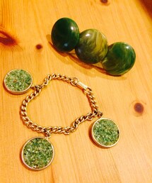 used&vintage | 今日のアクセサリー🌿🌳🌲(ブレスレット)