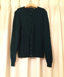 グリーンのカーディガン(カーディガン/ボレロ)