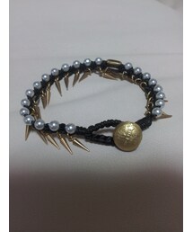 Ungrid | アングリッドスタッズ パールブ レスレット(ブレスレット)