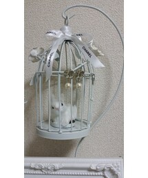 CHANEL | CHANELイヤリング♡
CHANELリボン♡
Francfrancうさちゃん♡
アンジャルダン バードゲージ♡(インテリア)