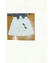 GRL サーキュラースカート
スピンズ ソックス(スカート)