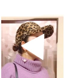 ヒョウ柄 | キャップ