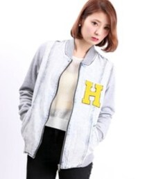 WEGO | デニムジャケット(スタジャン)