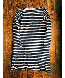 無印良品 | ボーダーワンピース(ワンピース)