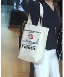 千歳空港の軍隊のやつ | トートバッグ