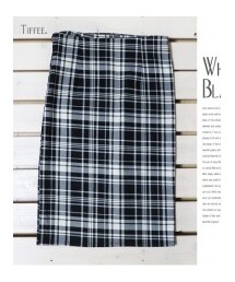 Tiffee Store | チェック柄タイトスカート（セールスタート）(スカート)