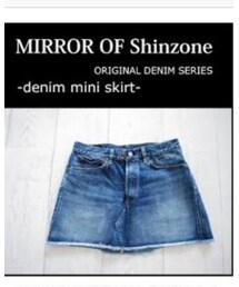 MIRROR OF Shinzone | デニムスカート