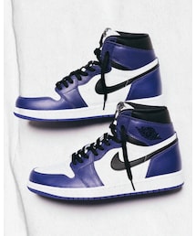 NIKE | AIR JORDAN 1 RETRO HIGH "COURT PURPLE"(スニーカー)