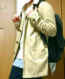 GU | ステンカラーコート