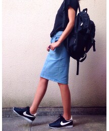 one way | デニムスカート