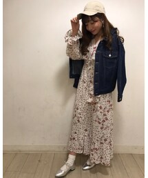 色違いコーデ🐰❤️ | ワンピース