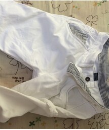 白七分袖パンツ(その他パンツ)