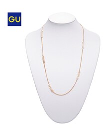 GU | メタルステーションヌネックレス…(ネックレス)