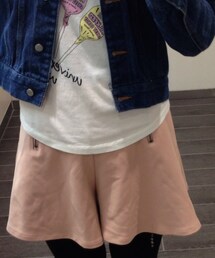 abc une face | ピンクキュロット(その他パンツ)