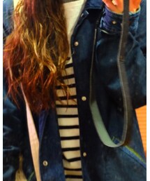 ボーダー。GU。男物。 | Tシャツ/カットソー