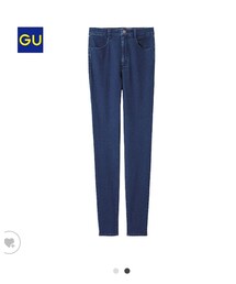 GU | ハイウエストスキニージーンズ(デニムパンツ)