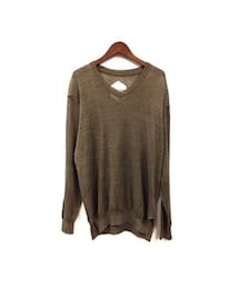 COSMIC WONDER Light Source | COSMIC WONDER Light Source - Linen Knit Tops ¥9500+tax(Tシャツ/カットソー)