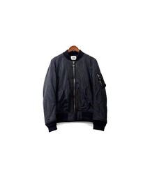 J.Sabatino | J.SABATINO - Nylon & Silk MA-1（size - 0）¥18500+tax(ミリタリージャケット)