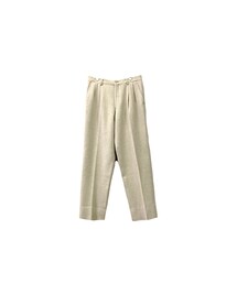 ISSEY MIYAKE | ISSEY MIYAKE - Tack Wool Slacks（size - 4）¥16000+tax(スラックス)