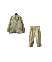 WhoWhat | whowhat - Cotton Jacket & Wide Pants（size - M）¥38000+tax(セットアップ)
