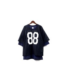 SASQUATCHfabrix. | SASQUATCHfabrix. - Layered Mesh Cut&Sew（size - L）¥11000+tax(Tシャツ/カットソー)