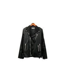 DISCOVERED | DISCOVERED - Cotton Riders Jacket（size - M）¥18000+tax(ライダースジャケット)