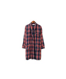 UNUSED | UNUSED - Cotton Check Gown（size - 1）¥18000+tax(その他アウター)
