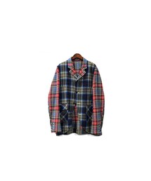 GANRYU | GANRYU - Switching Wool Check Jacket（size - L）¥24000+tax(テーラードジャケット)