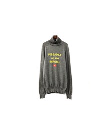 JUNYA WATANABE MAN | JUNYA WATANABE MAN - Wool Turtleneck Knit Tops（size - L）¥12000+tax(ニット/セーター)