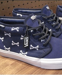 VANS SYNDICATE | 2007 Vans Syndicate x WTAPS "CrossBones" Chukka 59 Navy(スニーカー)