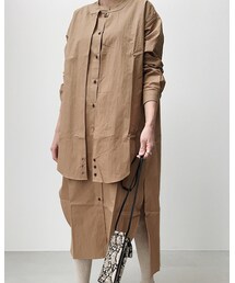 my clozette | ロングシャツワンピース(シャツワンピース)