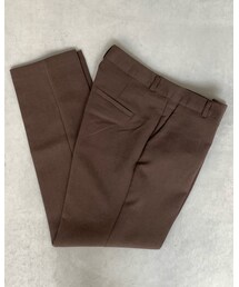 INN | spring slacks pants / choco(スラックス)