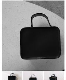 LIFESTYLIST | Leather Mini Book Bag(ハンドバッグ)