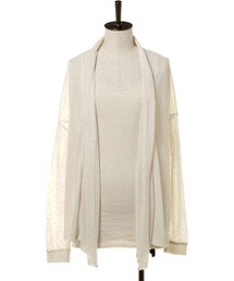 goa | リネン混カシュクールカーデタンクセット(タンクトップ)