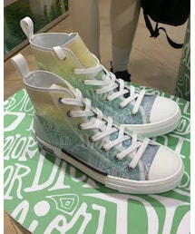Dior | DIOR×Shawn 2020メンズサマーコレクションのB23ハイトップスニーカー。(スニーカー)
