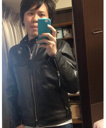 no brand | ライダースジャケット