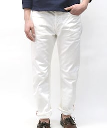 OMNIGOD | OMNIGOD カツラギ 50-062k 5Pホワイトパンツ(その他パンツ)