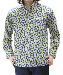 James Mortimer | James Mortimer フラワープリント BDシャツ ACORN コンフォートフィット(シャツ/ブラウス)