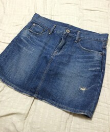 UNIQLO | デニムミニスカート(デニムスカート)