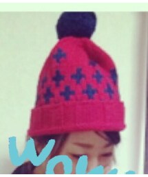 TOMORROWLAND  | ポンポンニットキャップ(ニットキャップ/ビーニー)