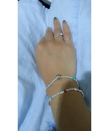 Kellylinlin | 925純銀 handmade by kellylinlin(ブレスレット)