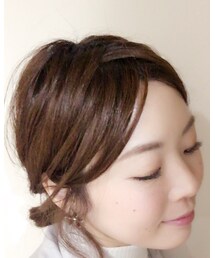 ヘアスタイル*ジグザグ分け | その他