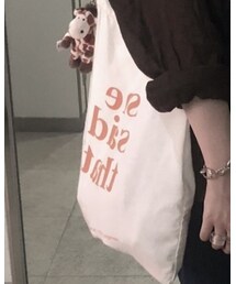 she said that | トートバッグ