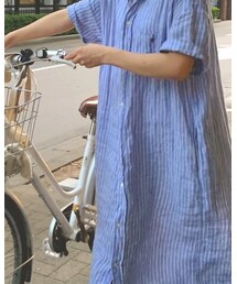 GYMPHLEX | シャツワンピース