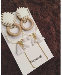 handmade(micheloof) | ピアス（両耳用）