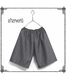 Handmade | ストライプガウチョパンツ(その他パンツ)